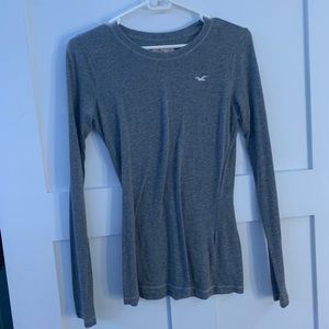 grey long sleeve